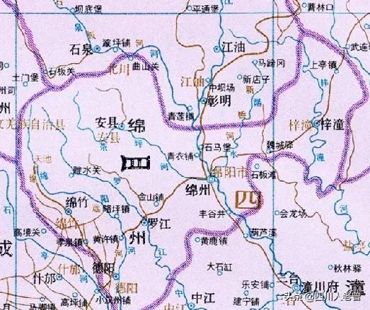 德阳市下辖2区1县代管3市的历史沿革