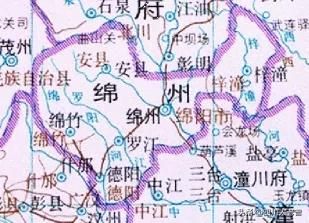 德阳市下辖2区1县代管3市的历史沿革