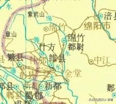 德阳市下辖2区1县代管3市的历史沿革