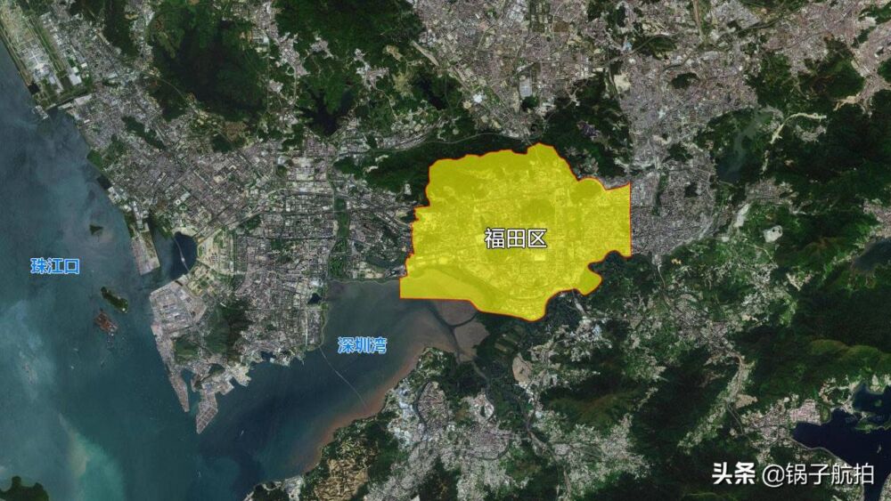 11张地形图，快速了解广东省深圳市的9个市辖区