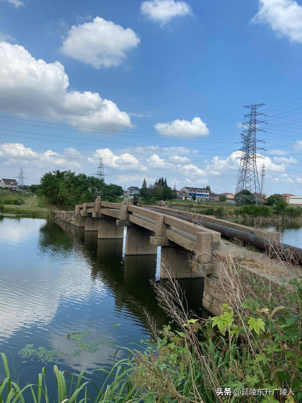 常州东部奚巷桥 古石梁桥 两镇两村分界处 昔日交通要道 市文保护单位