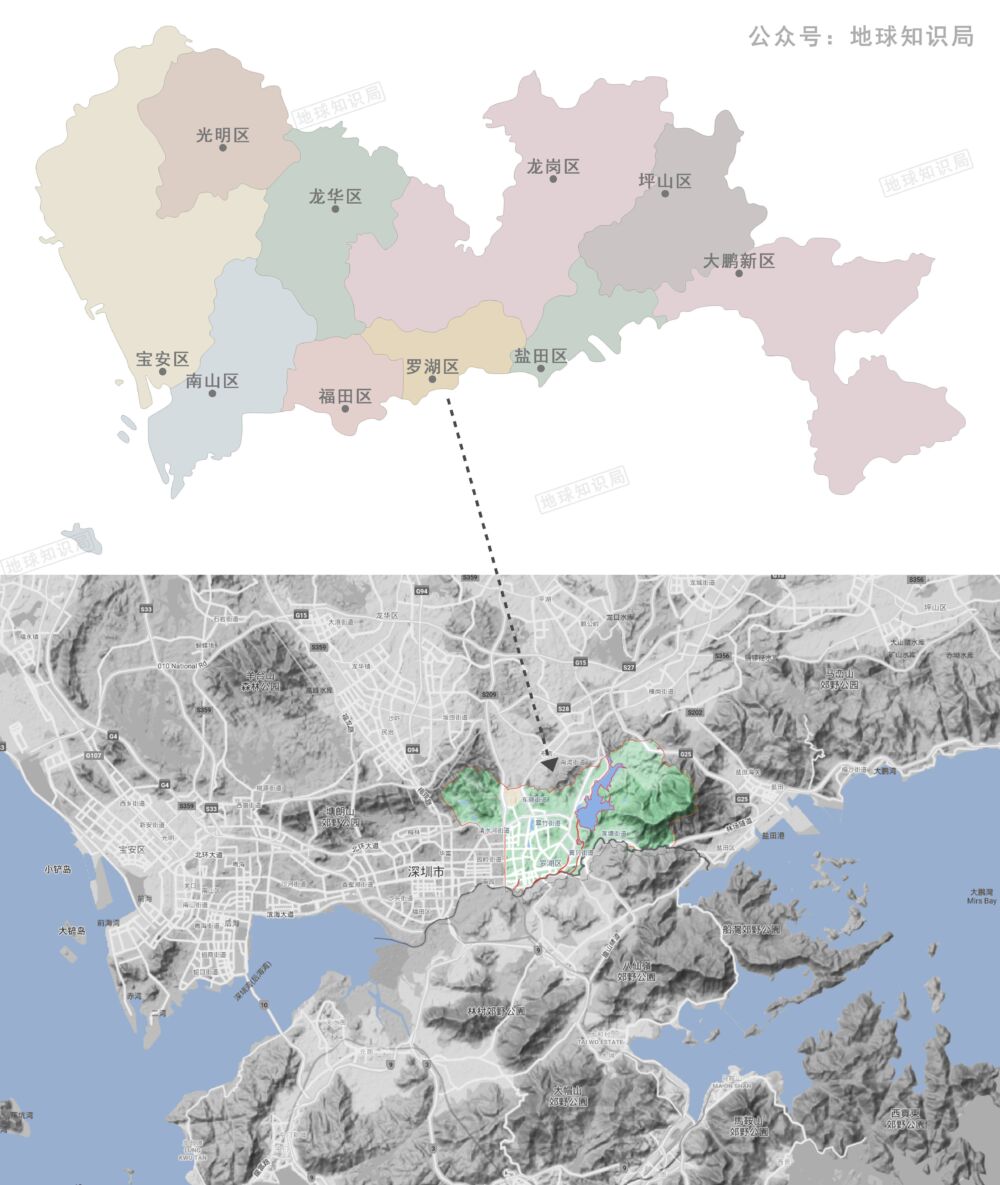 深圳的中心在哪里 | 地球知识局