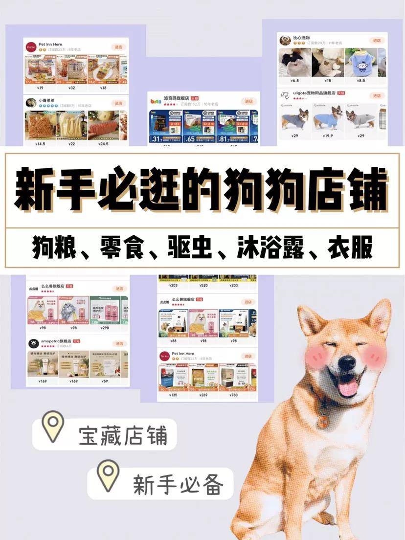 宝藏狗狗店铺！这几家店铺不看后悔