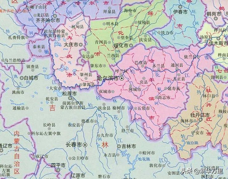 黑龙江省的区划调整，12个市之一，哈尔滨市为何有18个区县？