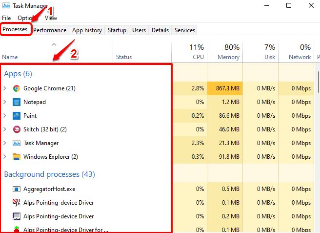 Windows11怎么查看正在运行的进程，win11运行进程查看的方法