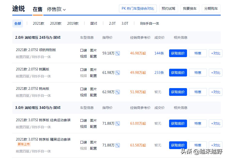 曾经110万的途锐，现在裸车不到50万，一个车标就这么重要？