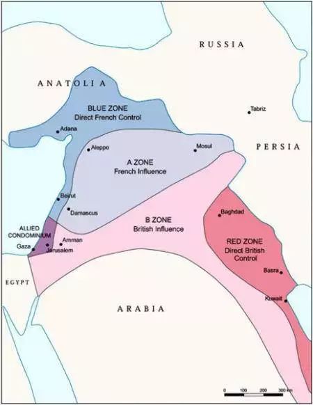 中东国家的国界线为何这么直？