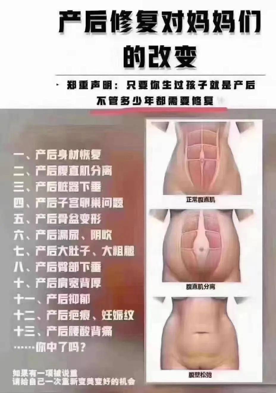 为什么要做产后修复？