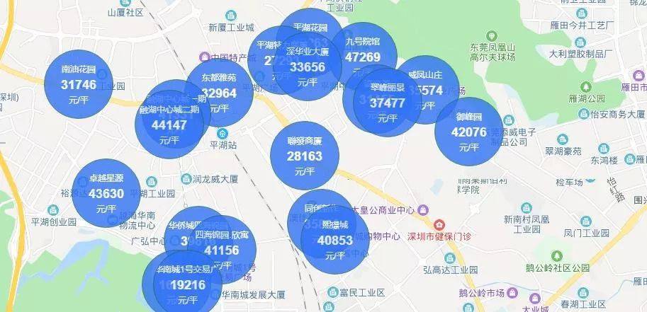 深圳的平湖房价直击4万，凭啥？