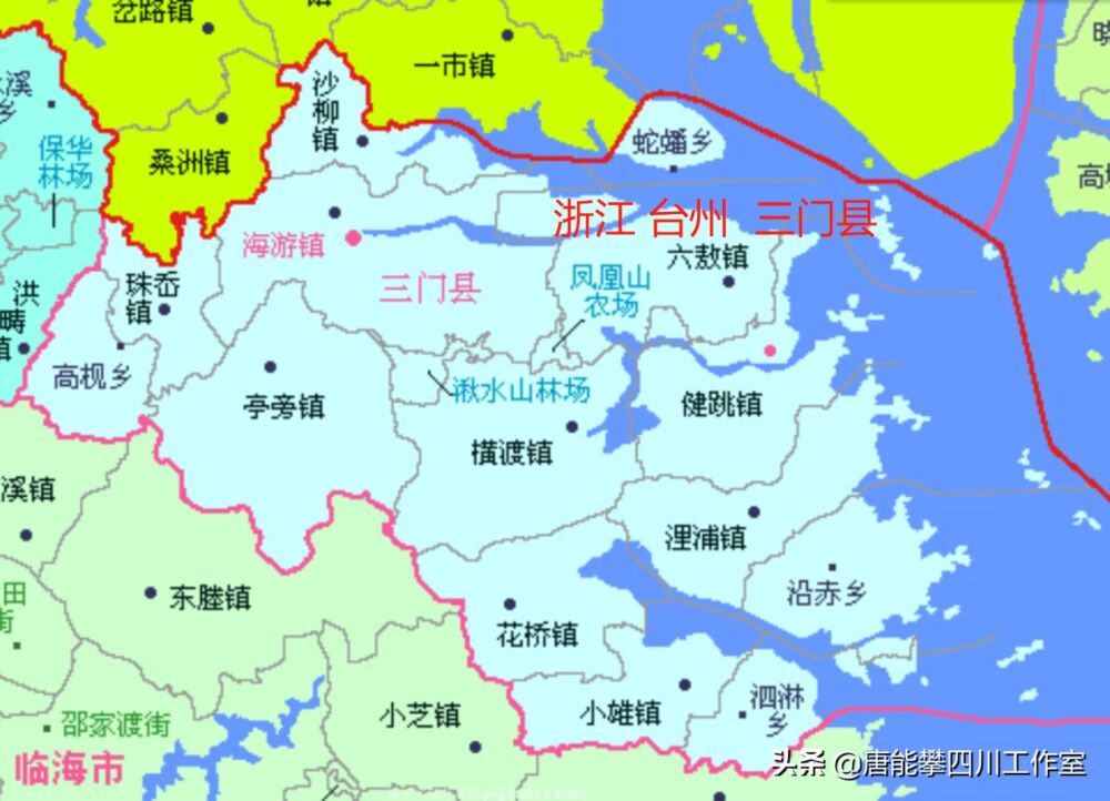 台州三区、三门县22镇人口、土地、工业…基本统计