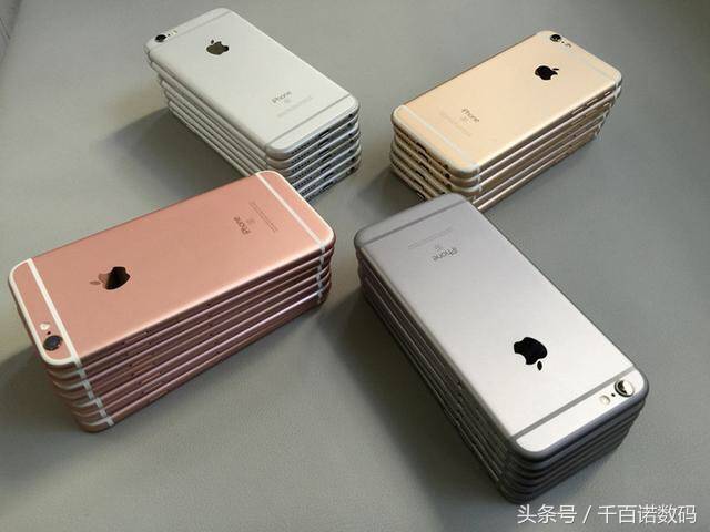 苹果iphone6s各个颜色实拍,a9处理器2G运行内存你会怎样选择呢？