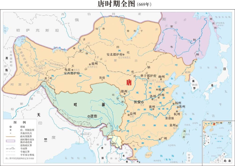 汉唐元明清的面积该怎么排？元朝和清朝超过了1300万平方公里
