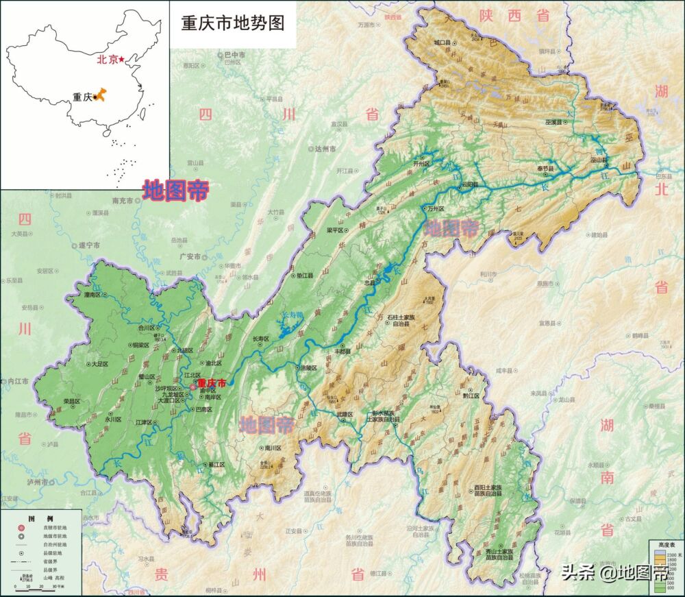 山城重庆有哪些山？