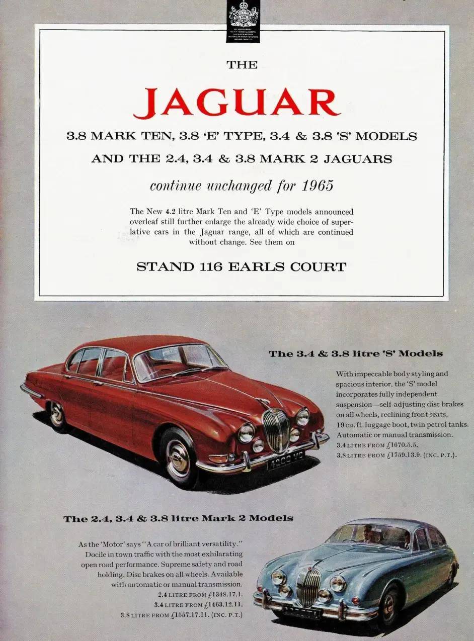英国豪华汽车品牌之捷豹JAGUAR，绅士的激情与优雅（上）