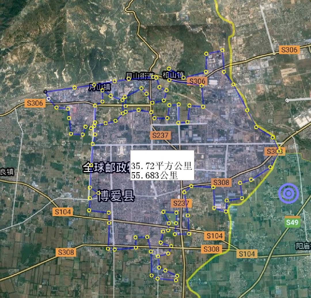 河南省焦作市建成区排名，山阳区最大，马村区最小，了解一下？