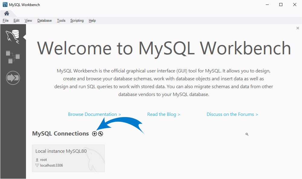官方教程：如何创建MySql数据库？