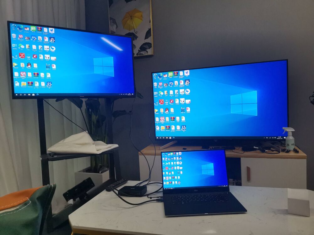 电脑怎么连接两个以上的显示器，很多人都不知道这两个办法