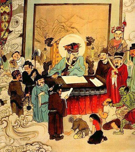 阴曹地府是中国宗教信仰中最早出现的关于阴间地府的概念