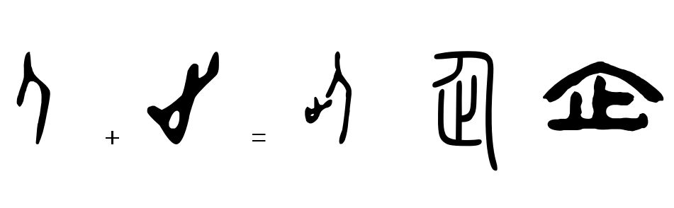 说文解字13：造字方法之会意法