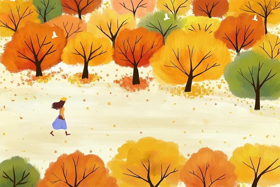 儿童画教程｜秋季趣味线描课程《热闹的森林》