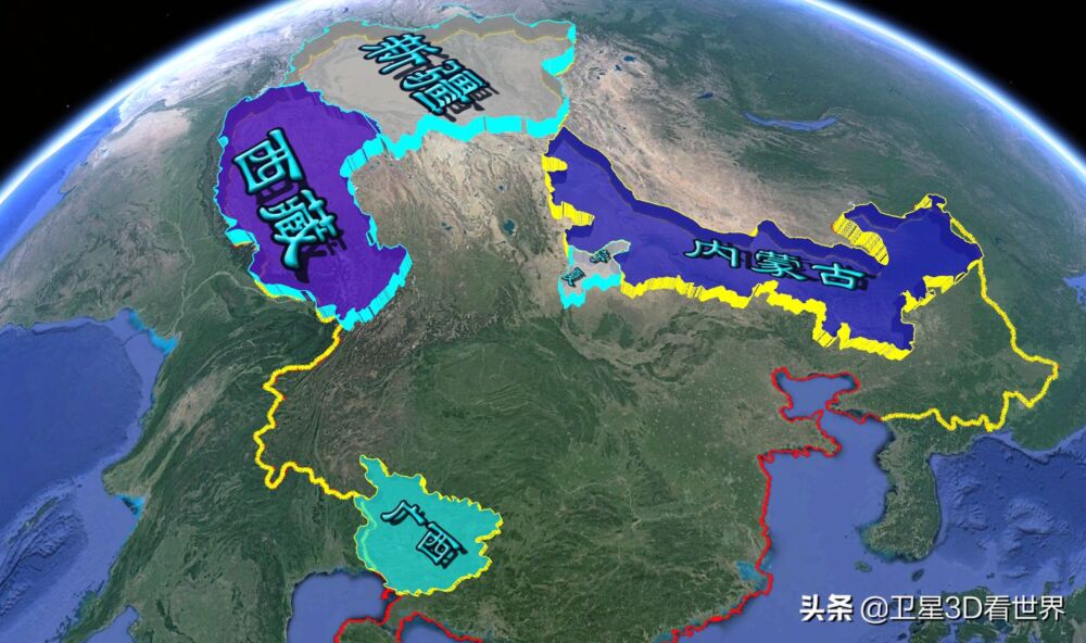 中国34个省级行政区与7大地理区域简介