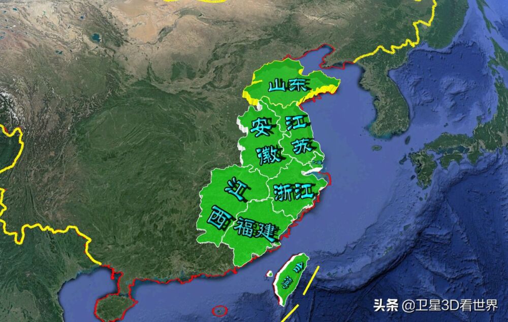 中国34个省级行政区与7大地理区域简介