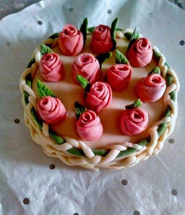 花样馒头，玫瑰花馒头，生日蛋糕馒头