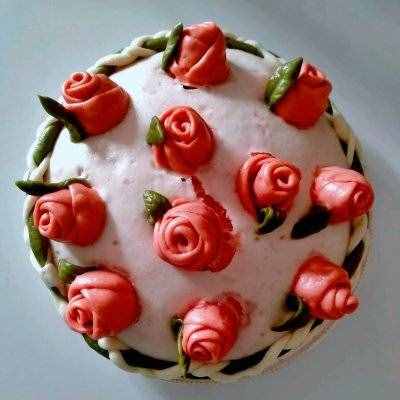 花样馒头，玫瑰花馒头，生日蛋糕馒头