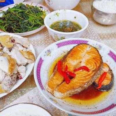 #巨下饭的家常菜#香煎三文鱼
