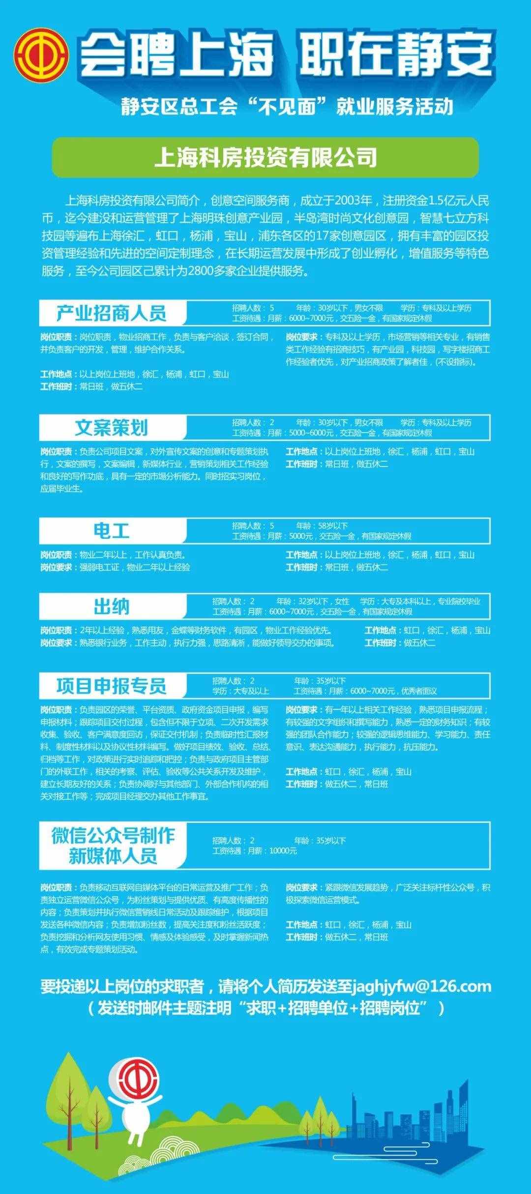 速看！特斯拉、静安区文史馆、中服上海免税店……上海这些好单位正在招人