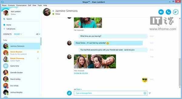 微软：Skype和Lync用户可互相视频通话