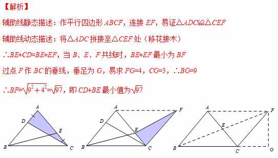 【中考专题】模型演绎—两点之间线段最短（1）