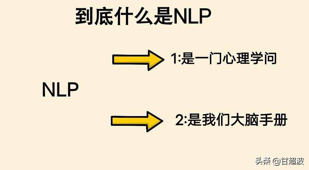 甘超波：NLP是什么？