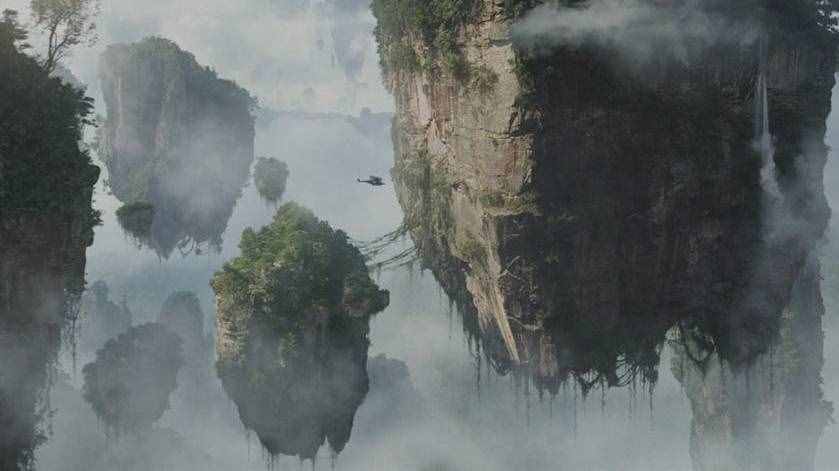 揭秘电影《阿凡达》：哈利路亚悬浮山，神奇的迈斯纳效应