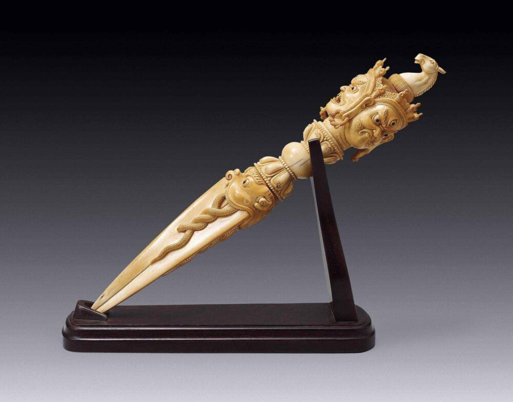 千年传承的鉴证“金刚杵、金刚橛、金刚钺刀”是法器更是艺术品