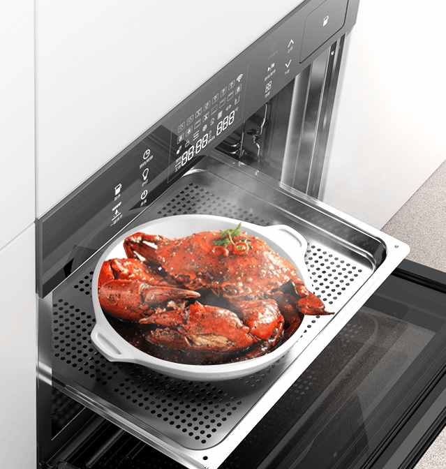 双热风黑科技加持 免预热的凯度蒸烤一体机