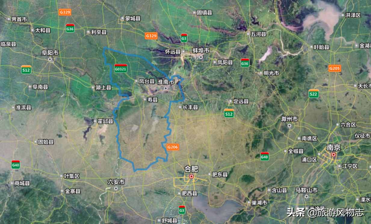 安徽淮南第一高山，海拔241.2米，你去过吗？