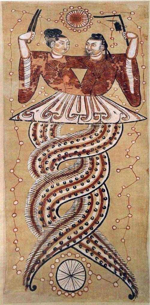 作为创世之神，女娲为什么是人首蛇身？｜有料的文史