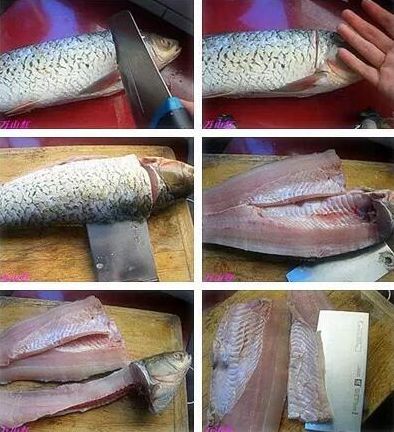 鱼肉丁和鱼片怎么切？