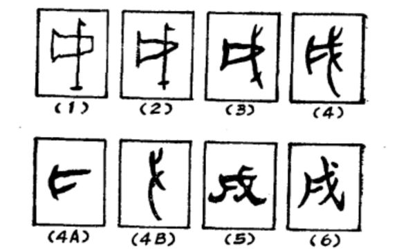 “戌、戍、戊、戒、戎”，你分得清这5个汉字吗？
