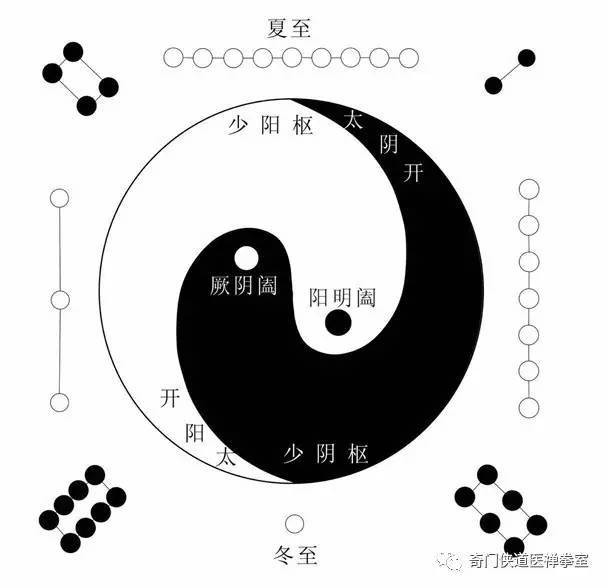 阴阳离合与中药之开、阖、枢