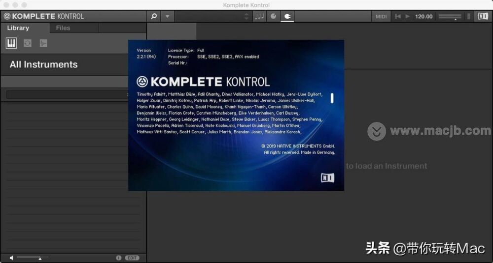 Mac MIDI键盘控制软件----Native Instruments Komplete Kontrol