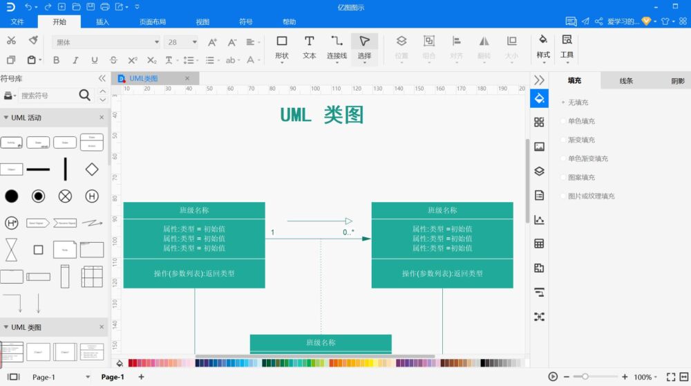 UML类图怎么画？快速完成类图绘制的软件