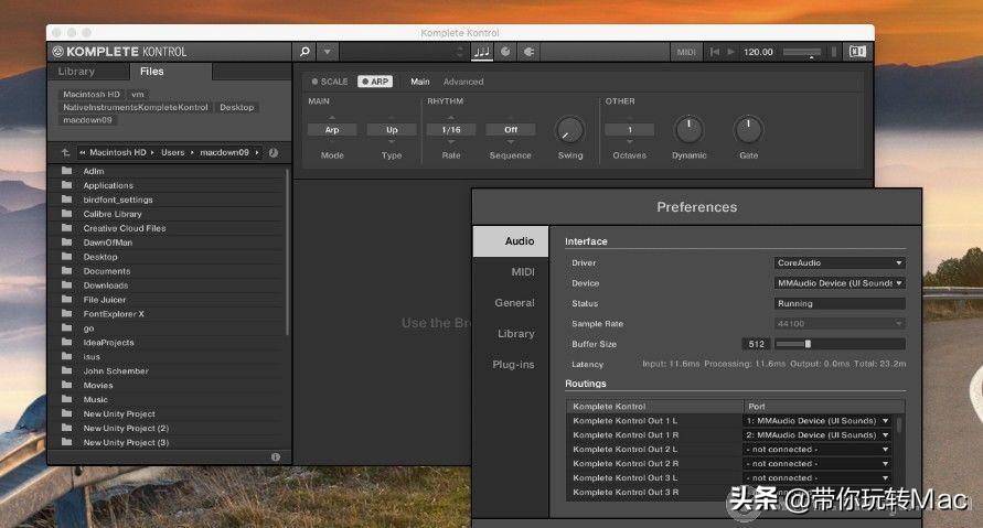 Mac MIDI键盘控制软件----Native Instruments Komplete Kontrol