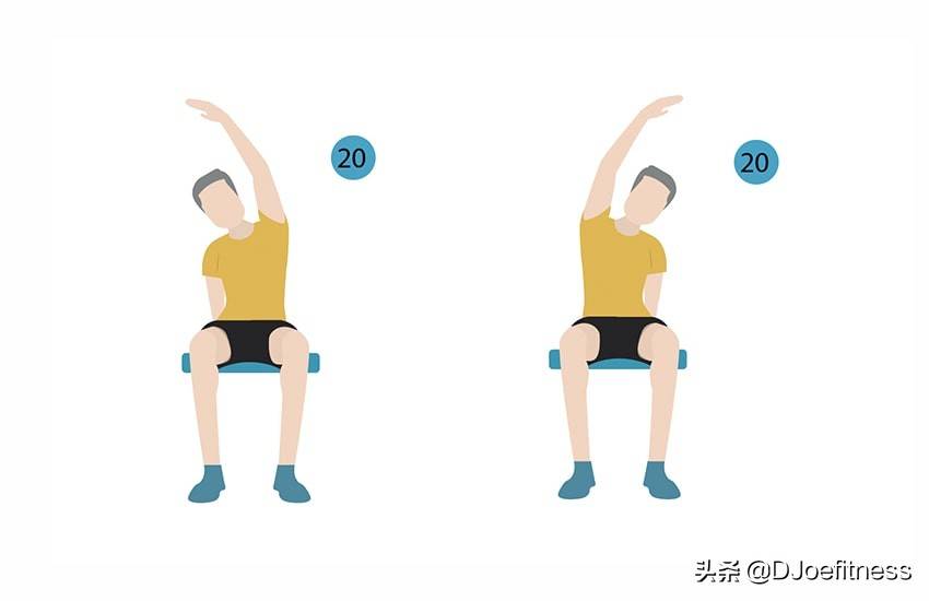 办公室腹肌练习：只用椅子每天8分钟平坦你的腹部，别说没时间