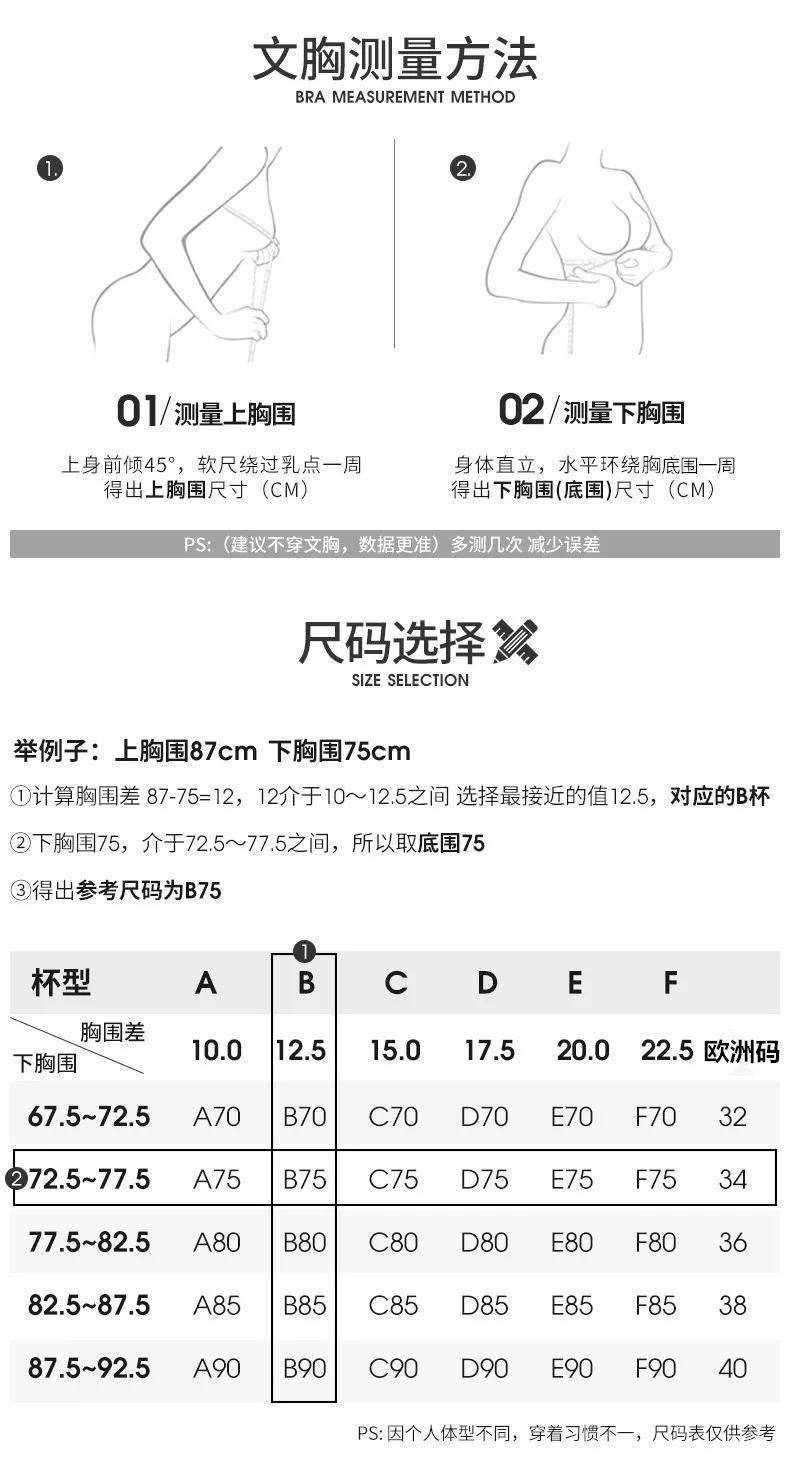 如何正确测量胸围尺寸选择合适的文胸？