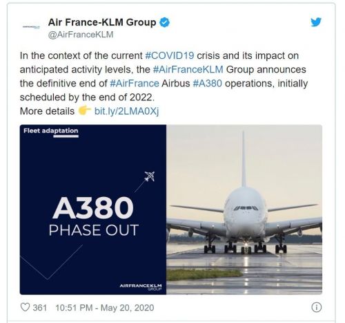 法航退役旗下全部A380意味着什么？