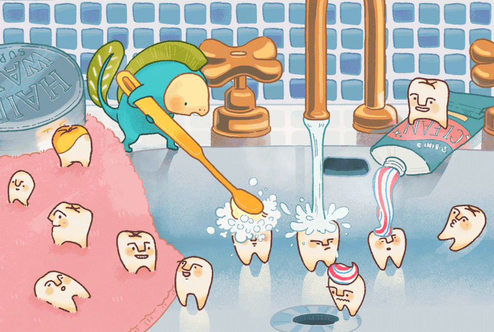 日本口腔科医院在用的狮王DENT系列牙膏，让孩子好好刷牙