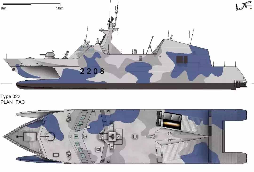 中国22型导弹快艇，在海军的战术地位如何？