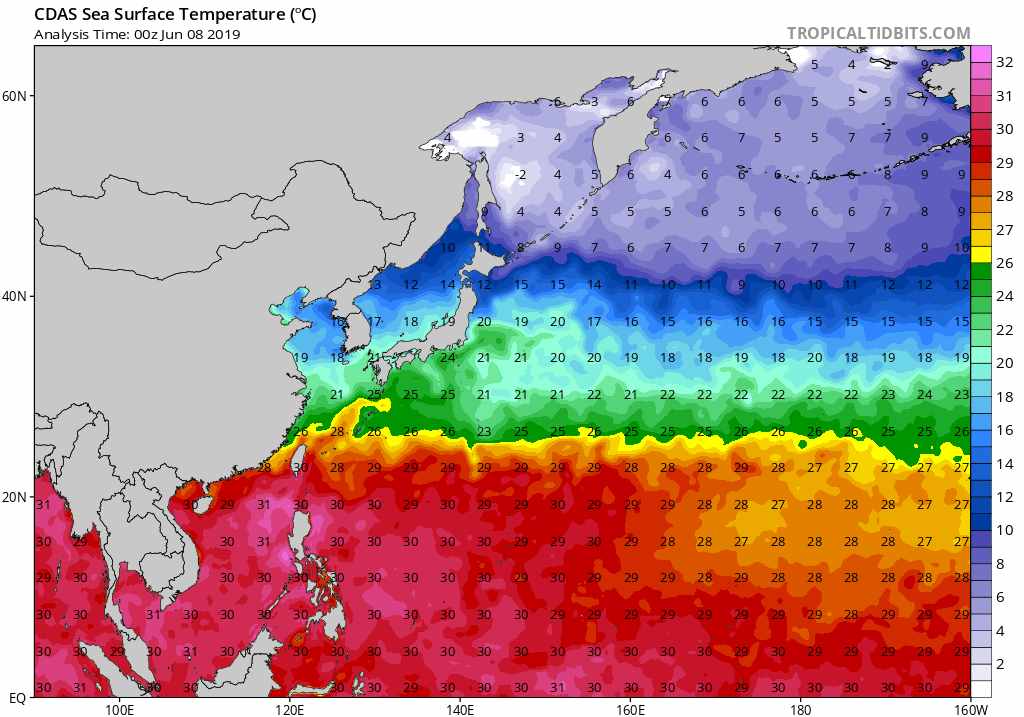 海洋温度最高达31度，南海要出台风？超级计算机：可能是3号圣帕